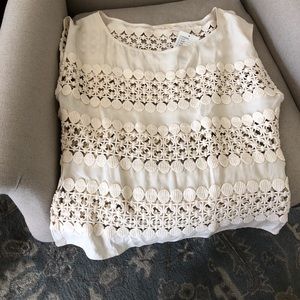 Anthropologie Short Sleeve Blouse